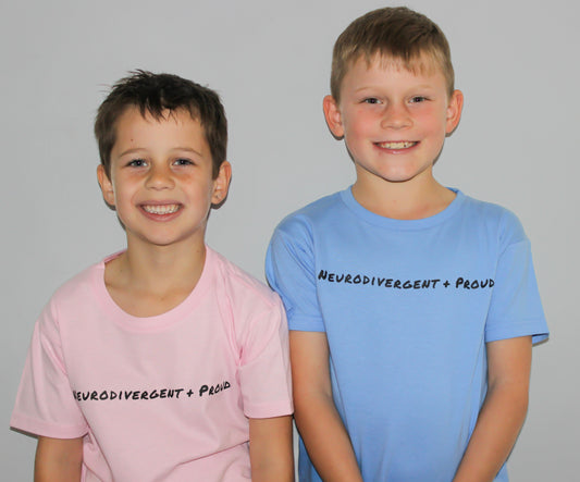 Neurodivergent & Proud Kids T-Shirt